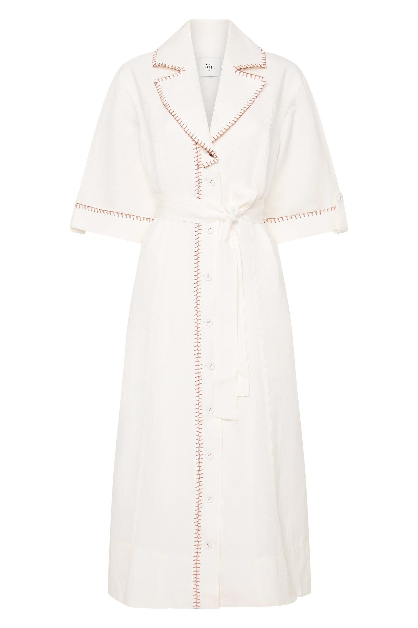 Aje Ivory dress