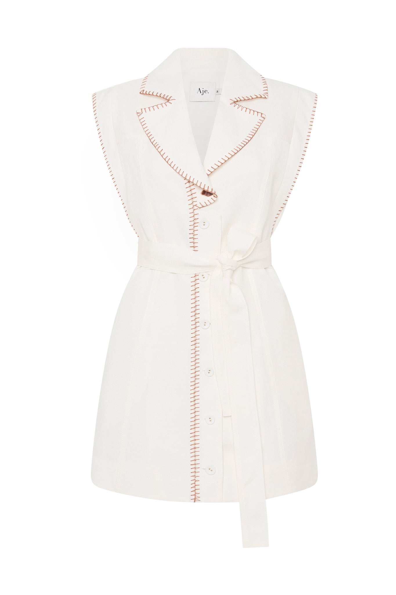 Aje Ivory dress