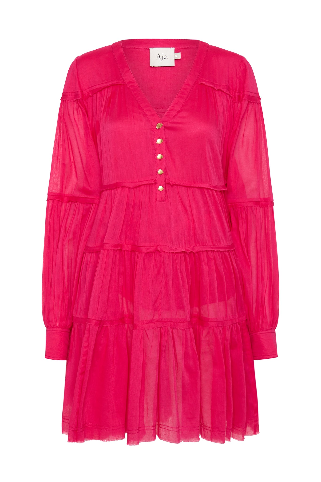 Aje Pink dress
