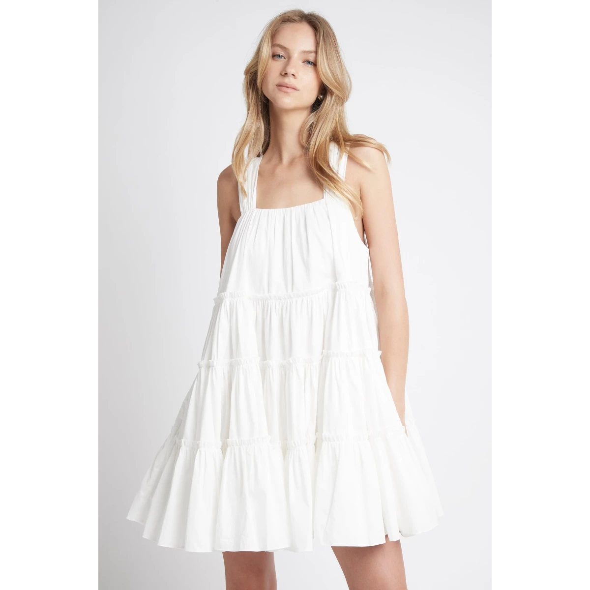 Solstice Tiered Mini Dress