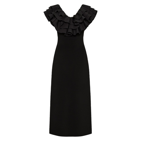 Aje Black dress