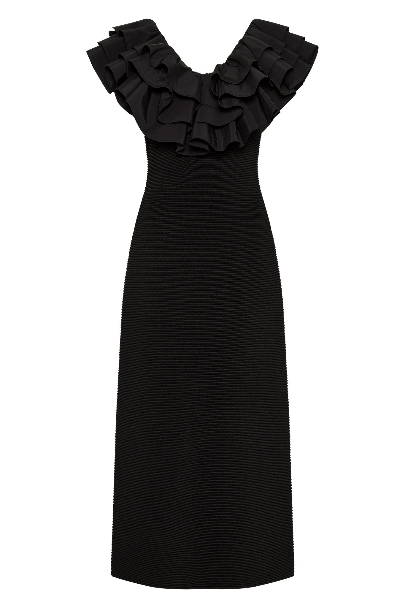 Aje Black dress