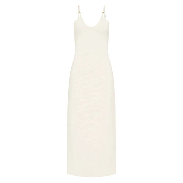 Aje Ivory dress