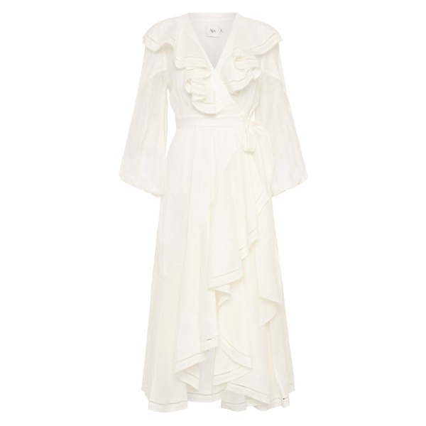 Aje Ivory dress