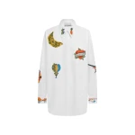 Alemais Clam Embroidered Shirt