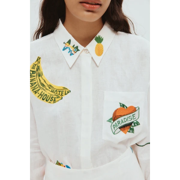 Alemais Clam Patch Shirt