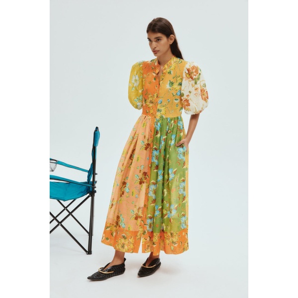 Alemais Hotel Lamu Spliced Shirtdress