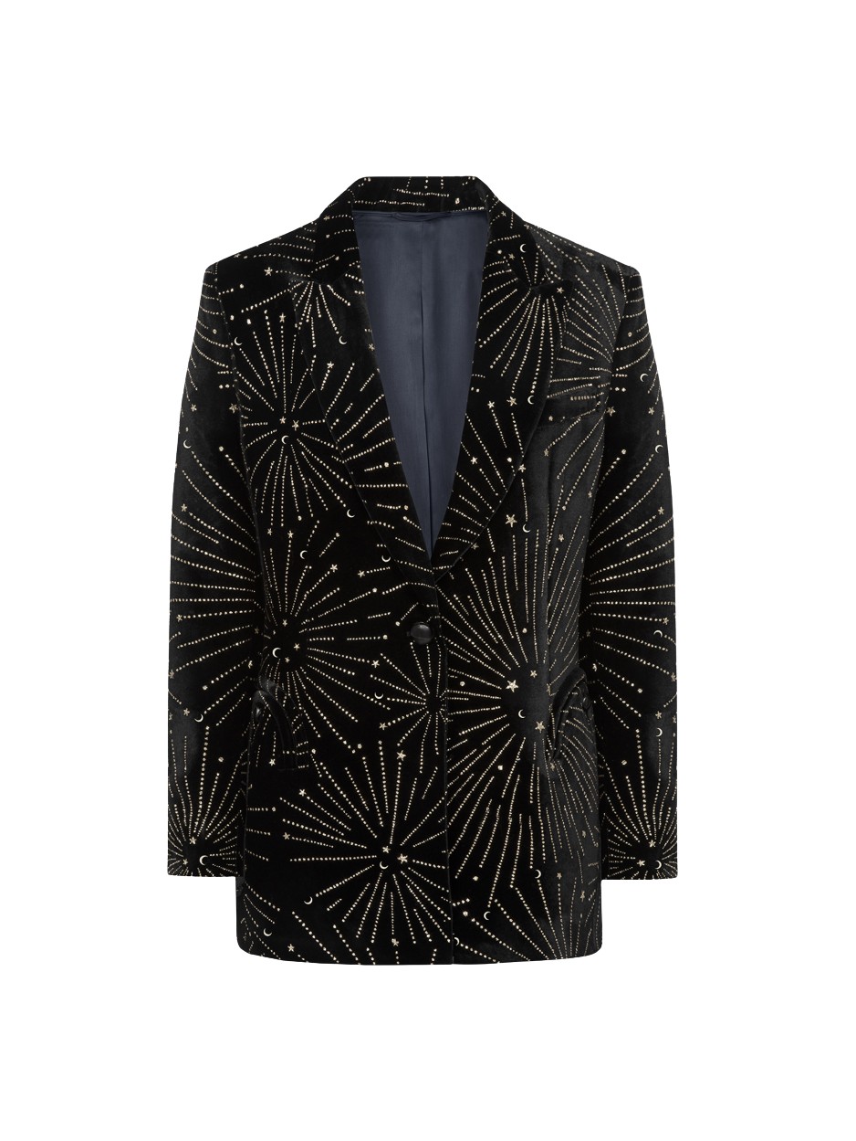 Blaze Milano Blaze Milano Corazon Black Leather Jacket25748 nobg