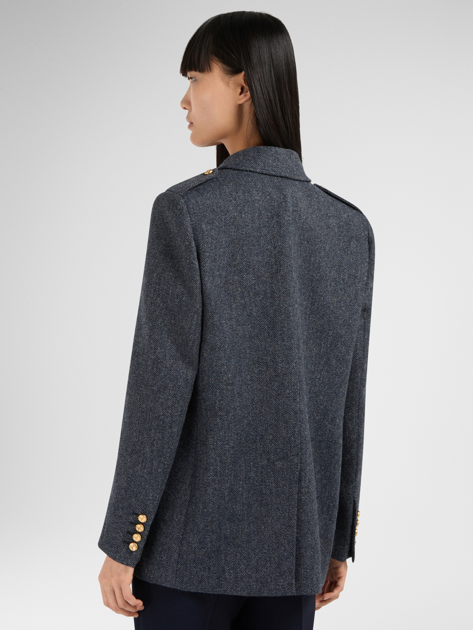 Adora Milano  winter new style gray slim fit women blazer fashion  blazer for women