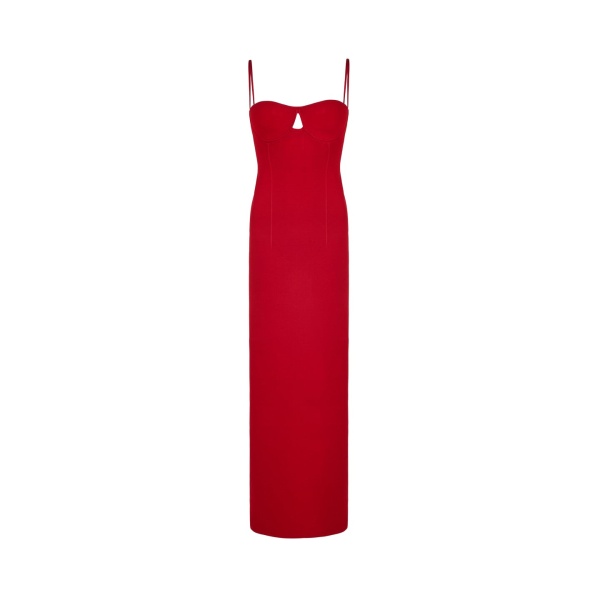 Galvan London Amelia Dress Rouge Piaf98919 nobg