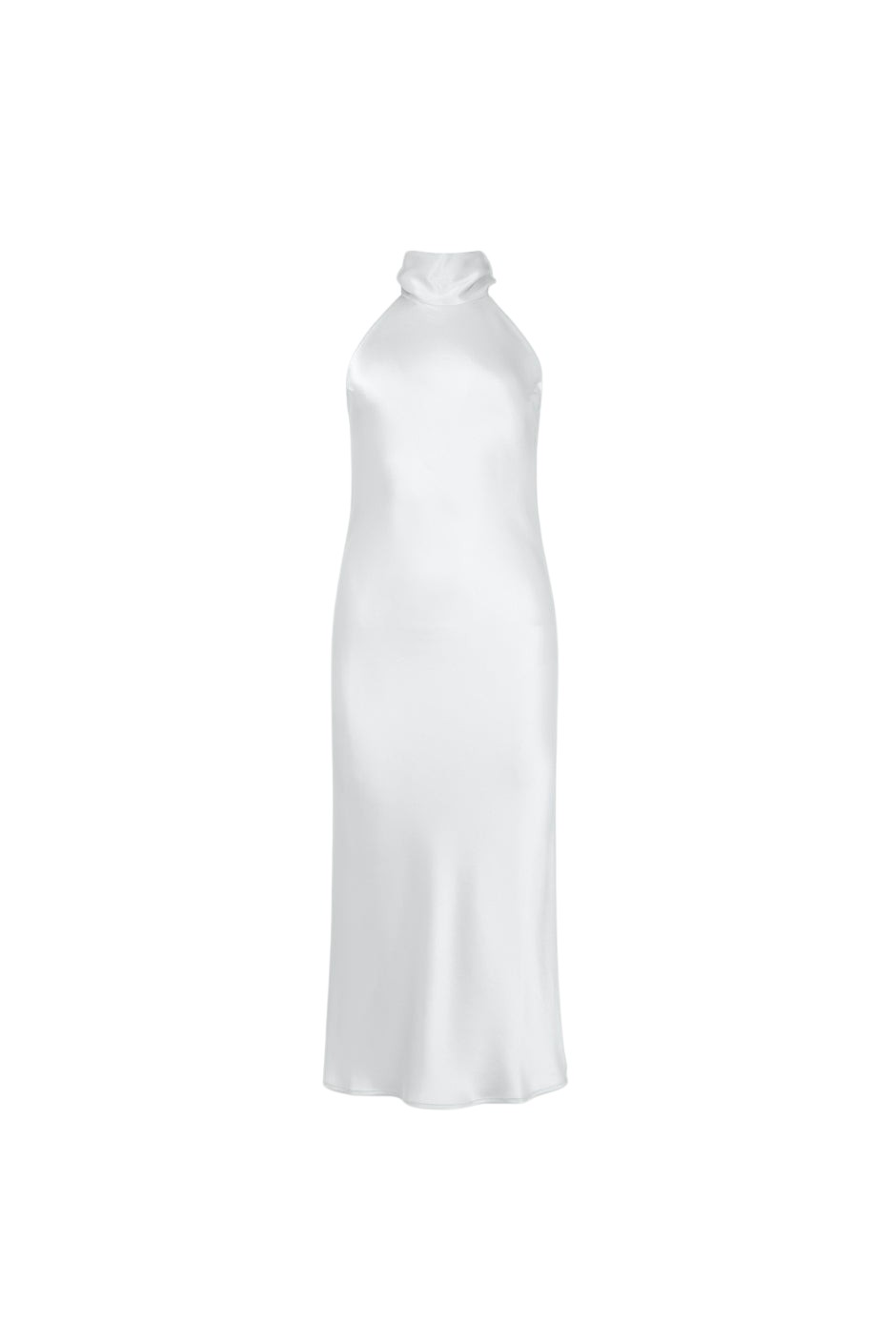 Galvan London Cropped Sienna Dress Platinum74886 nobg