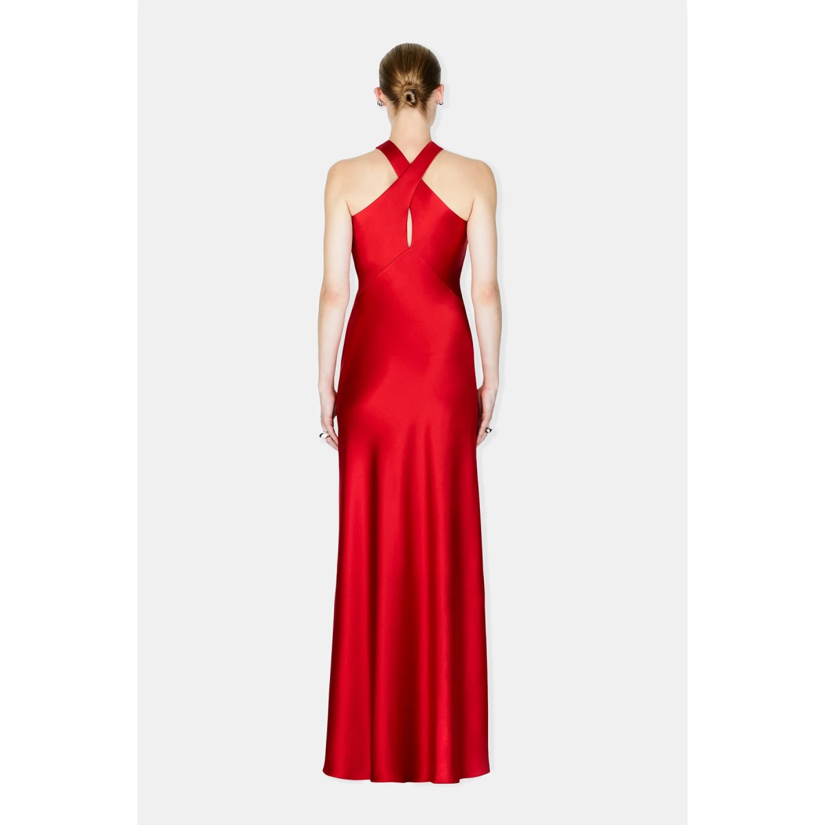 Evelyn Dress - Cardinal Red