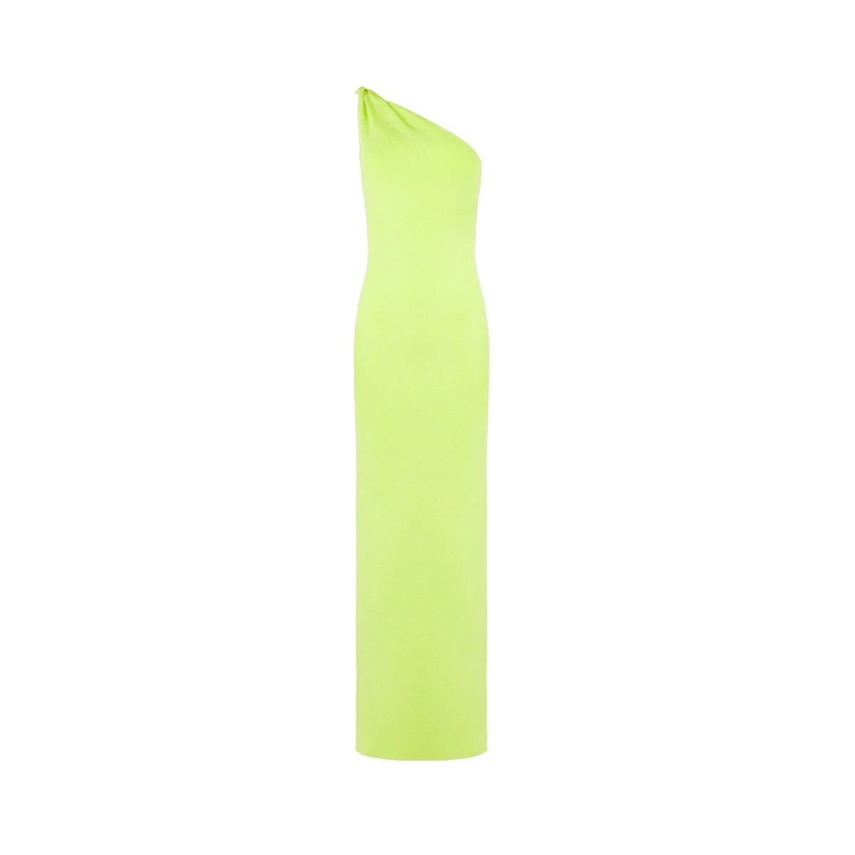 Galvan London Galvanised Long Persephone Dress Lime Silver33088 nobg