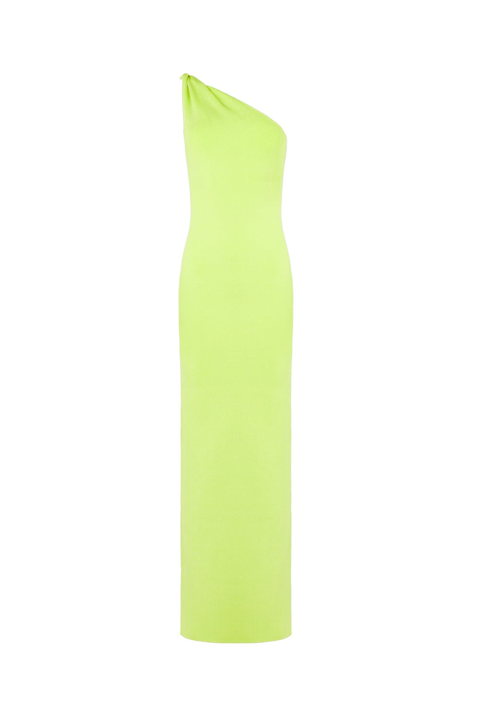 Galvan London Galvanised Long Persephone Dress Lime Silver33088 nobg