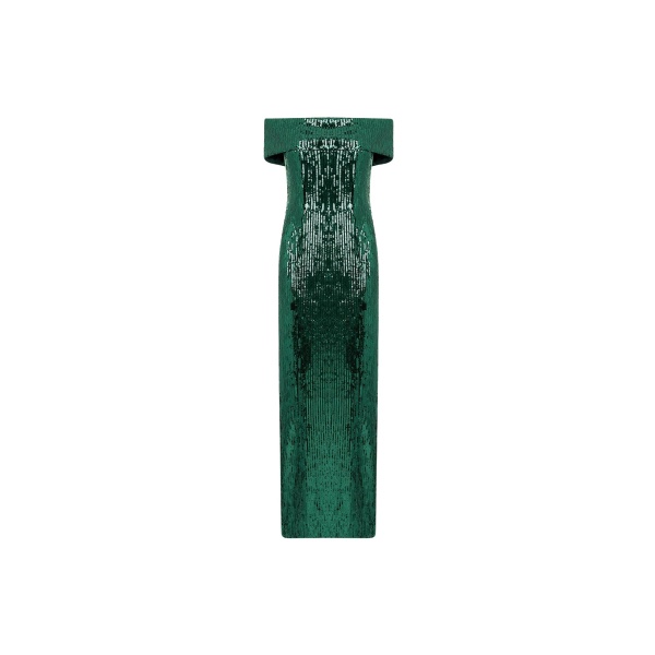 Galvan London Glencoe Dress Emerald61825 nobg