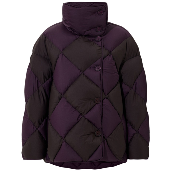 Ienki Ienki Diamond Cozy Queen Jacket Micro Pomegranate Micro Brown scaled53711 nobg