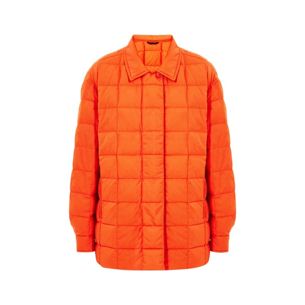 Ienki Ienki Kalik Down Shirt Micro Brick Orange scaled91176 nobg