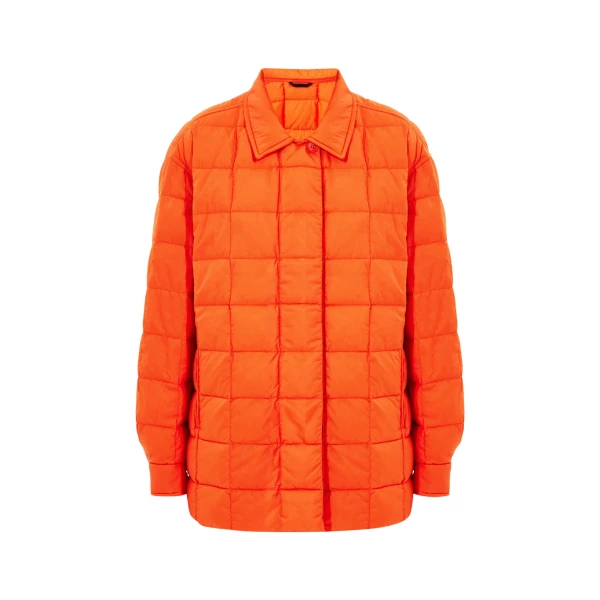 Ienki Ienki Kalik Down Shirt Micro Brick Orange scaled91176 nobg