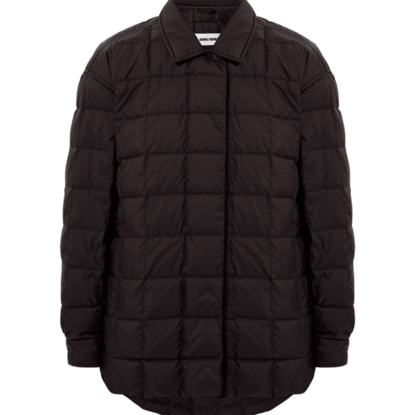 Ienki Ienki Kalik Down Shirt Micro Brown scaled93460 nobg