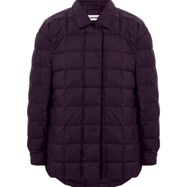 Ienki Ienki Kalik Down Shirt Micro Pomegranate scaled64899 nobg