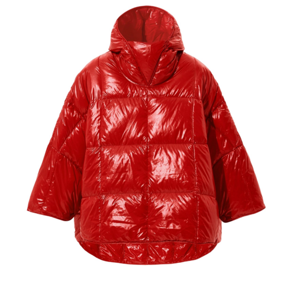 Ienki Ienki Poncho Silky Red scaled30856 nobg