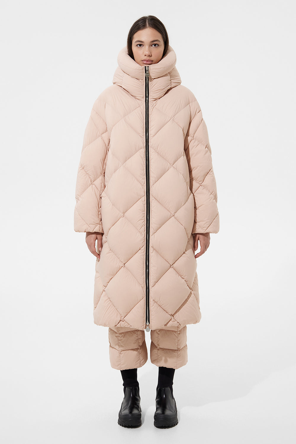 Pink womens ski jacket Ienki Ienki Designer Collection Coveti