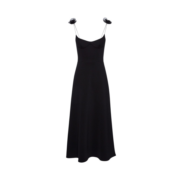 Magda Butrym Bustier midi dress in black scaled42819 nobg