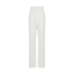 Shona Joy La Lune Otto Mid Rise Straight Pant Ivory53064 nobg