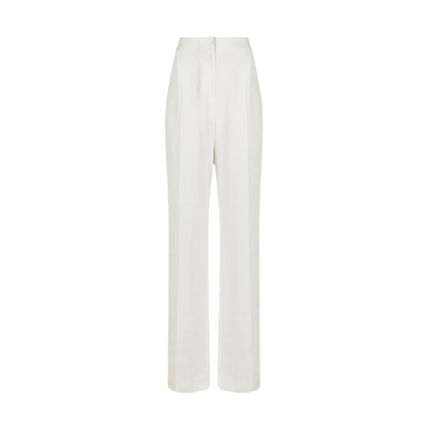 Shona Joy La Lune Otto Mid Rise Straight Pant Ivory53064 nobg