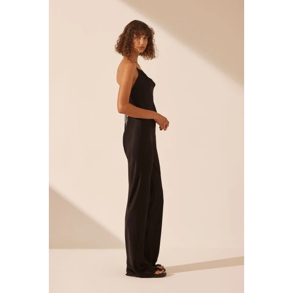 Shona Joy Lydie Bias Cut Pant - Black