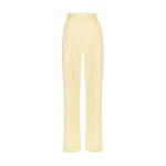 Shona Joy Sara Low Rise Slouch Pant Lemon33018 nobg