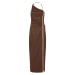 Sir The Label Affogato Asymmetric Midi Dress24555 nobg