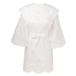 Zimmermann Junie Embroidered Mini Dress