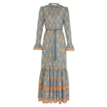 Zimmermann Junie Frill Midi Dress