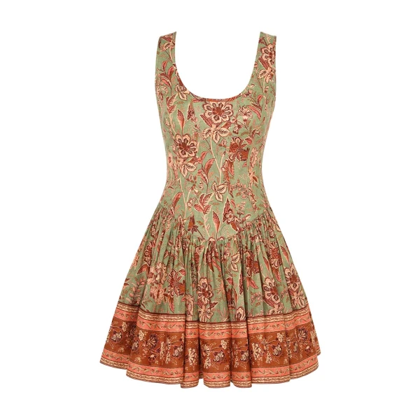 Zimmermann Junie Panelled Mini Dress