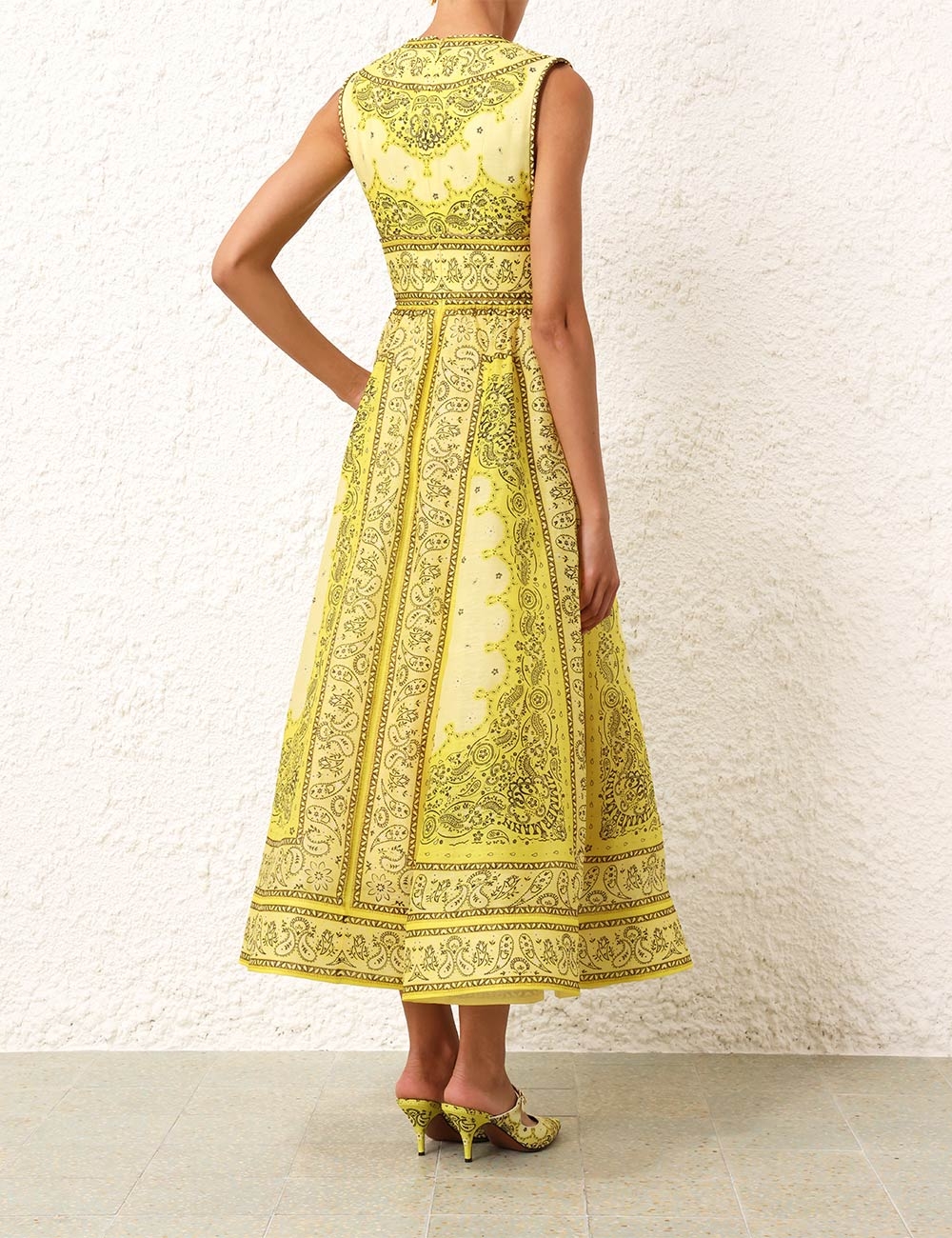 【Zimmermann】LIGHTBURST BIAS LONG DRESS バイアス ロング Lightburst Bias Long Dress