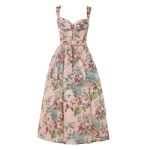 【Zimmermann】MATCHMAKER MIDI DRESS タイリボン ミディドレス Zimmermann Matchmaker Midi Dress | Designer Collection | Coveti
