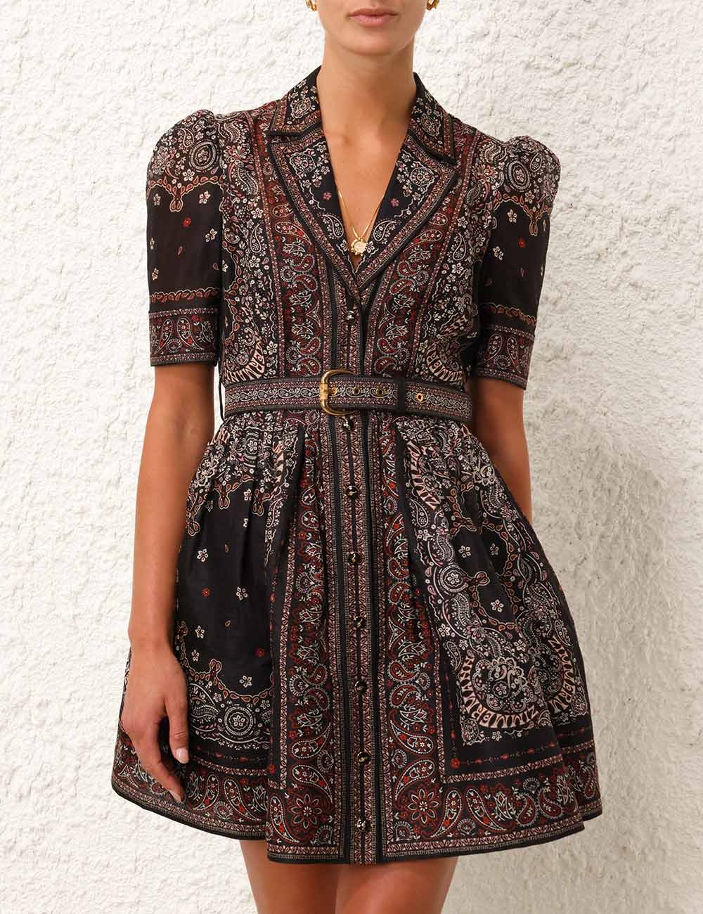Matchmaker Structured Mini Dress