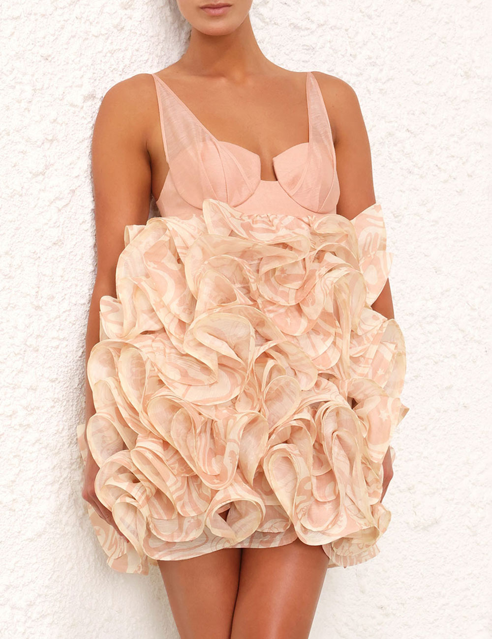 【Zimmermann】MATCHMAKER RUFFLE MINI DRESS ラッフル ミニ Zimmermann-Matchmaker-Ruffle-