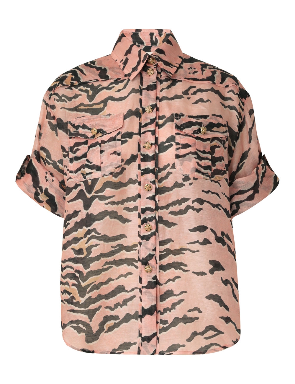 【送料&関税込】Zimmermann Matchmaker Safari Shorts ZIMMERMANN Matchmaker belted pleated floral-print linen