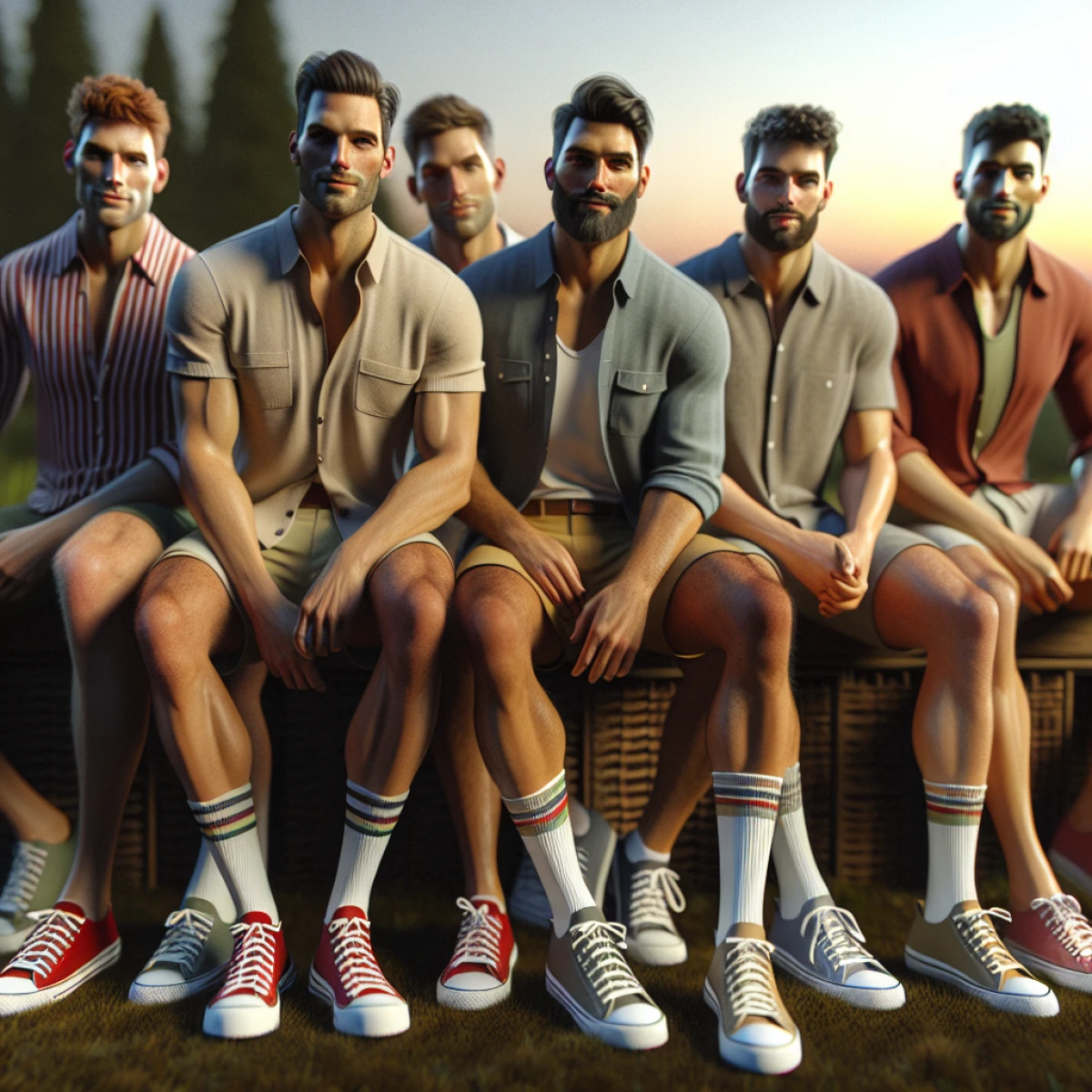 what shoes should men wear with shorts