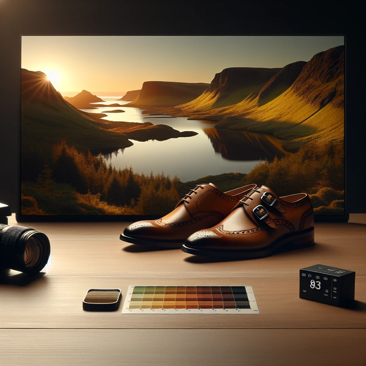 what matches with light brown monk strap shoes