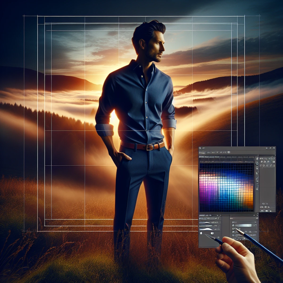 what color shirt goes well with navy blue pants an