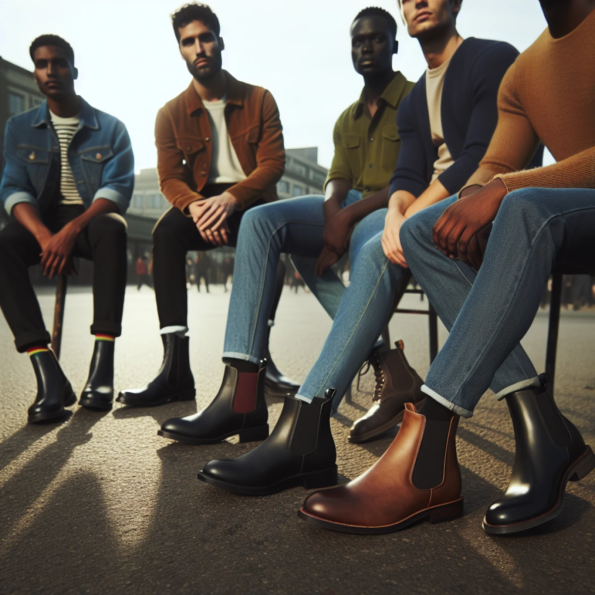 how men wear chelsea boots