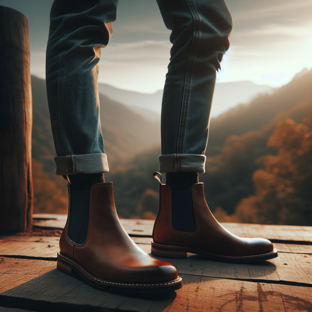 how to wear chelsea boots with jeans men