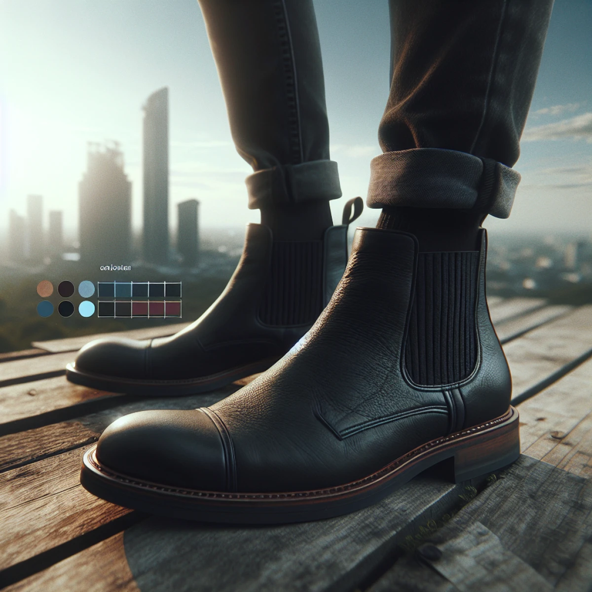 mens black chelsea boot style