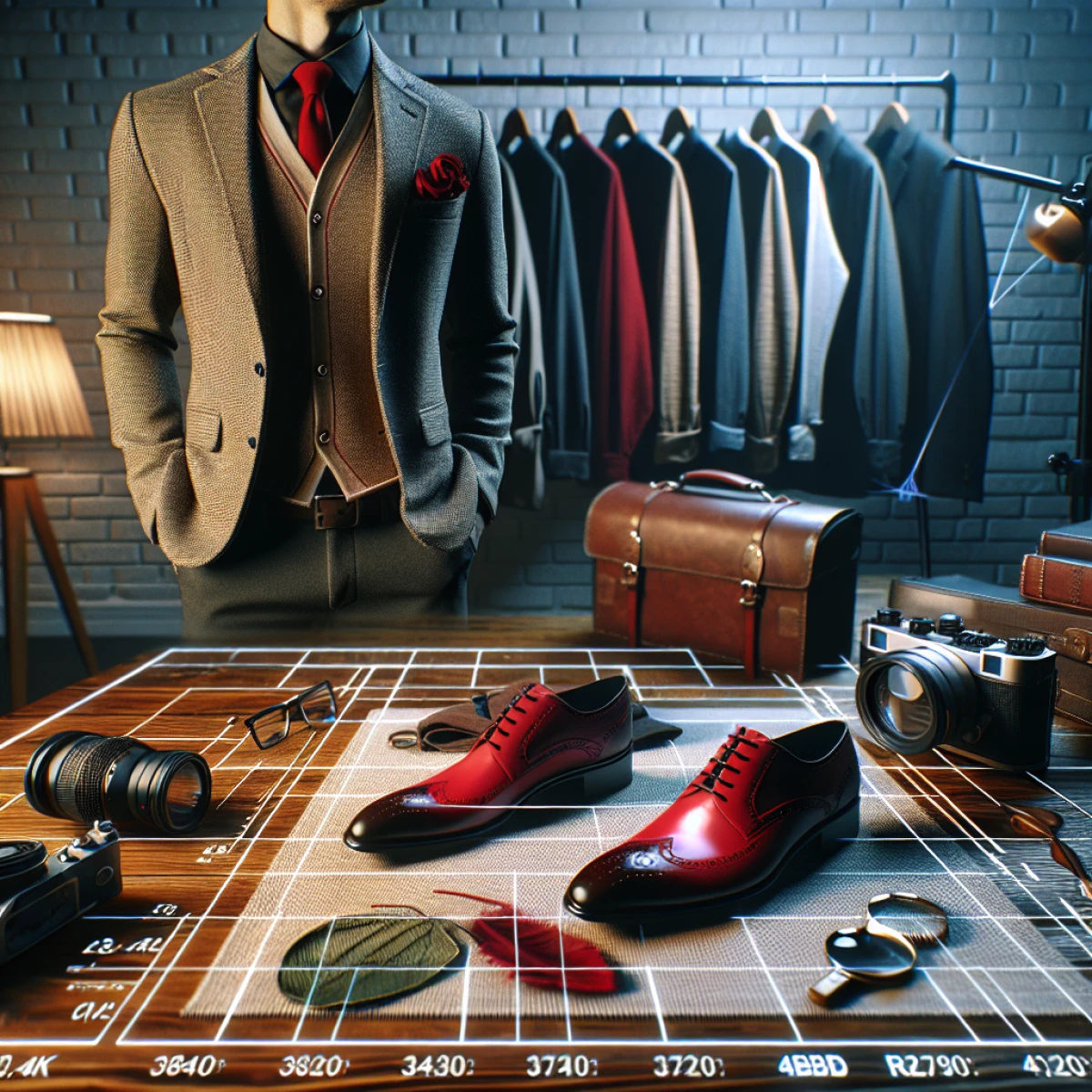 what to wear with red shoes men