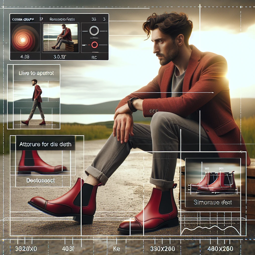 Mens red chelsea boots best sale