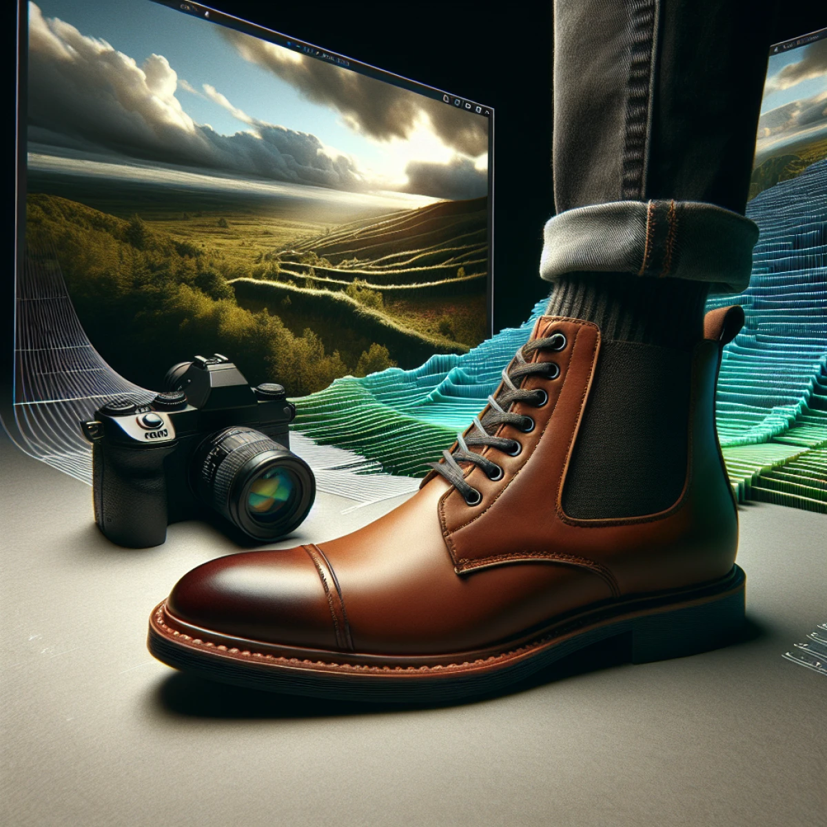 mens chelsea leather boot style