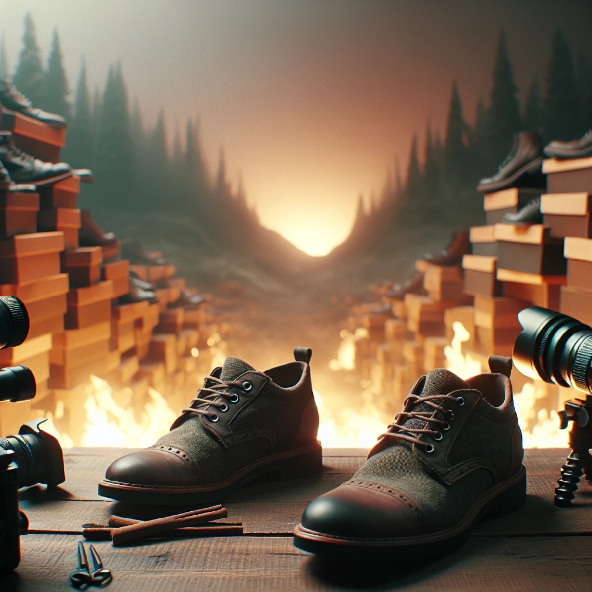 what shoes were originally created for men but wor